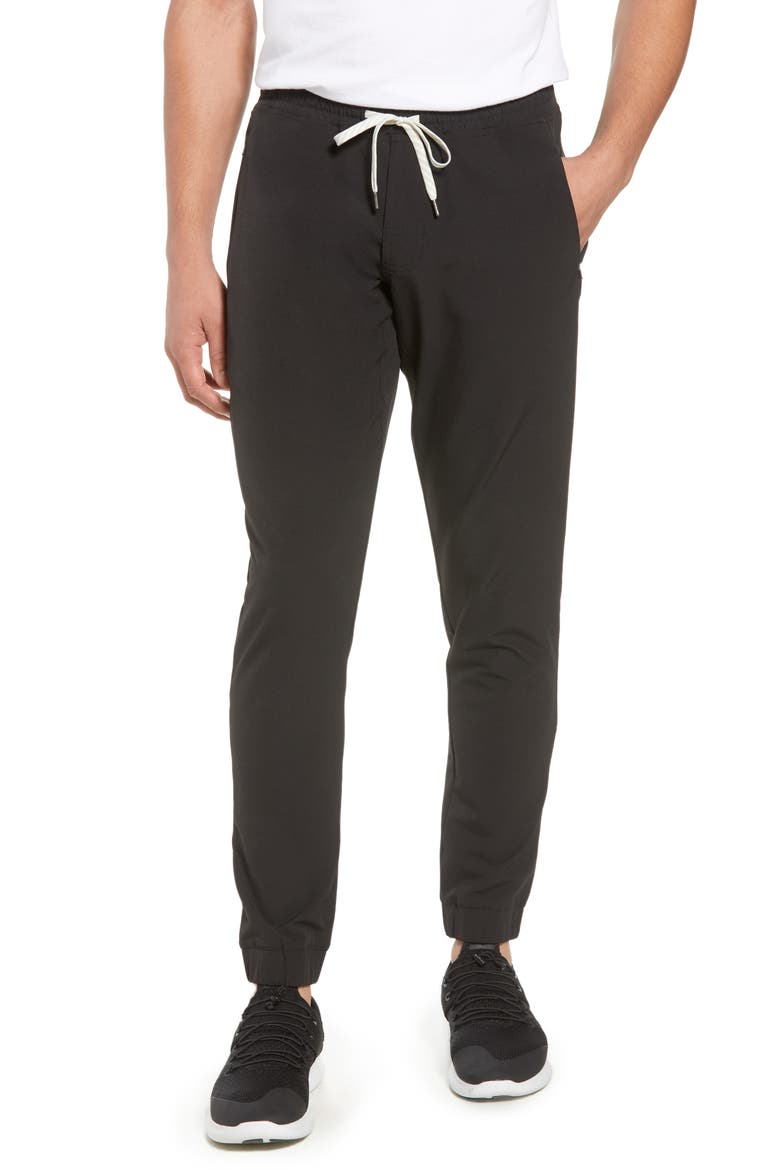 Transit Slim Fit Joggers, Main, color, BLACK