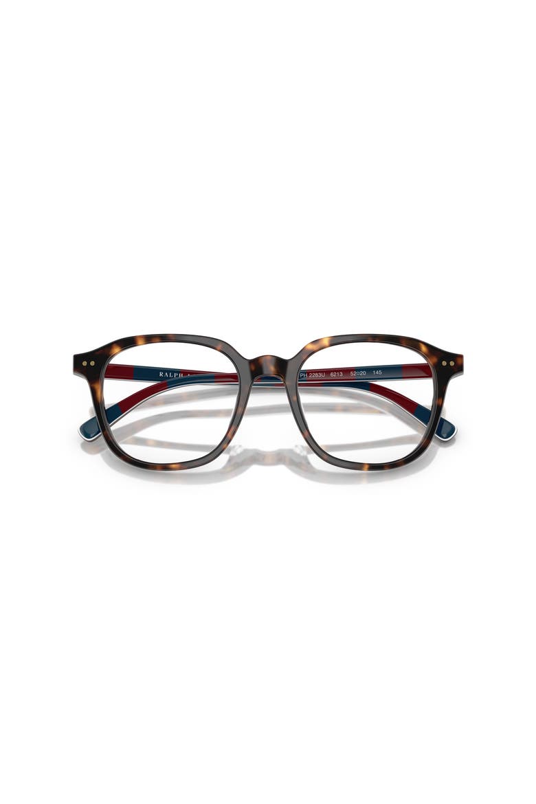 52mm Round optical glasses, Alternate, color, Tortoise