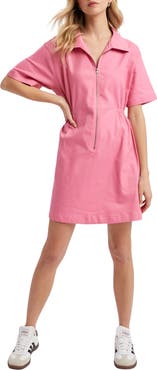 WISHLIST Cotton Twill Shirtdress