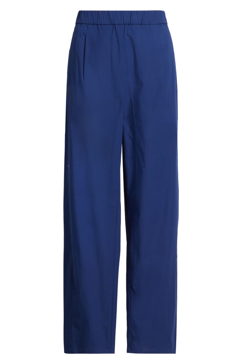 Stretch Organic Cotton Ankle Lantern Pants, Alternate, color, DEEP DIVE