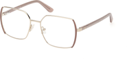 Marciano Geometric Metal Eyeglasses