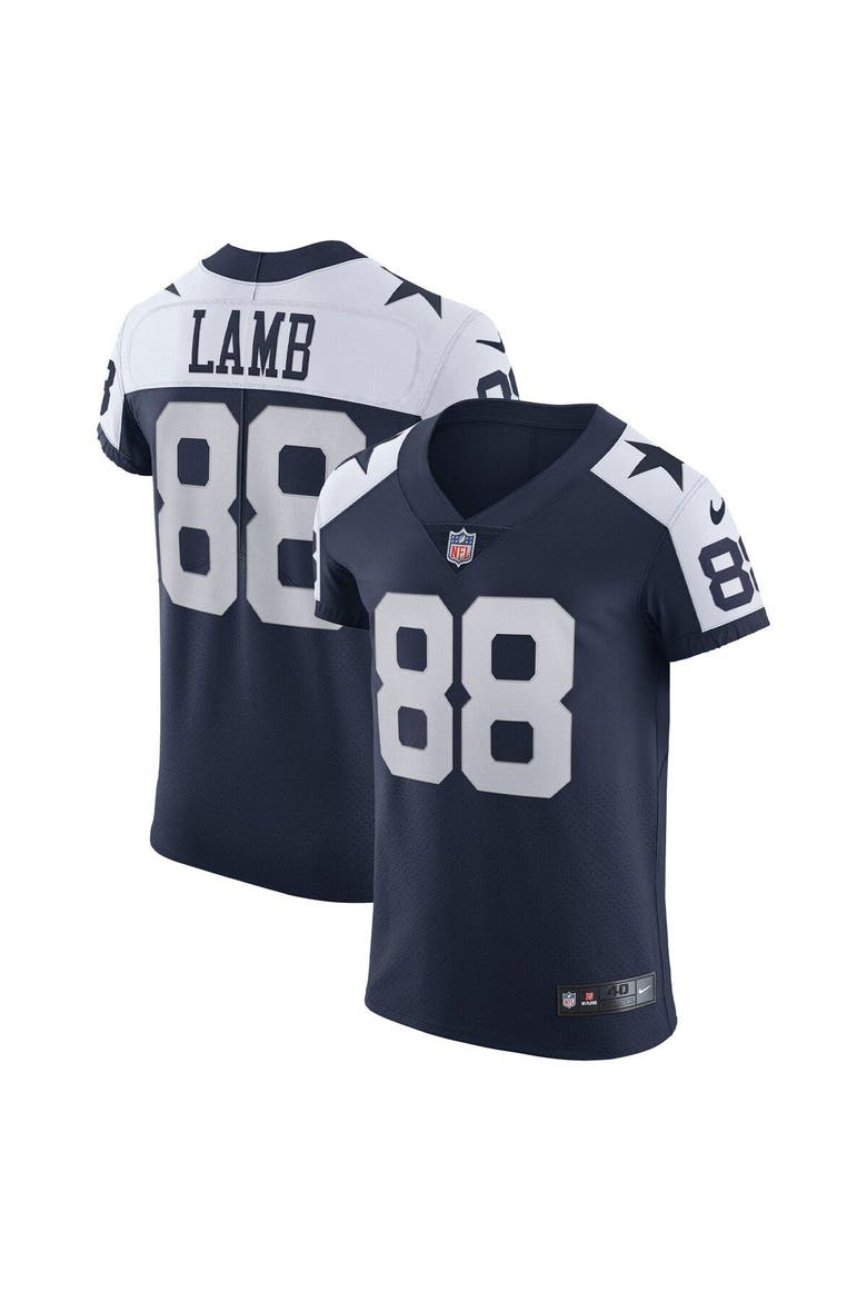 Men's Nike CeeDee Lamb Navy Dallas Cowboys Alternate Vapor Elite Jersey, Main, color, Navy