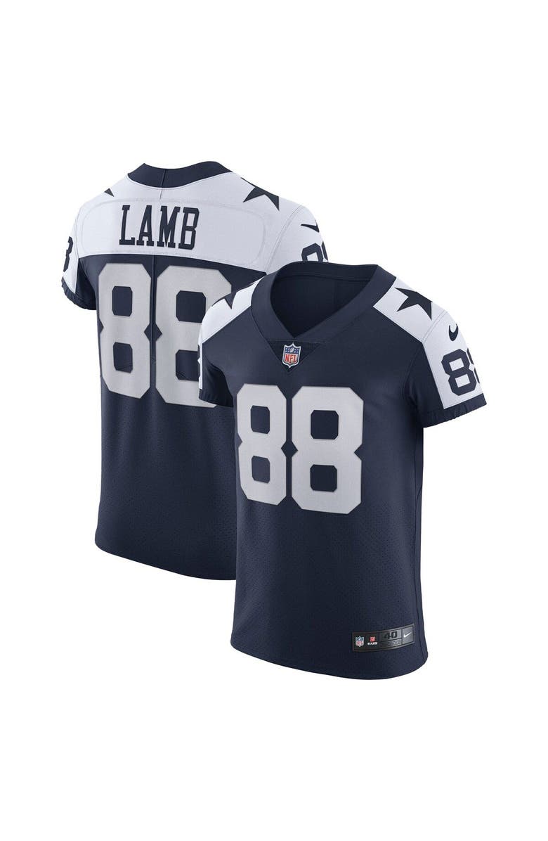 Nike Men's Nike CeeDee Lamb Navy Dallas Cowboys Alternate Vapor Elite Jersey, Main, color, Navy