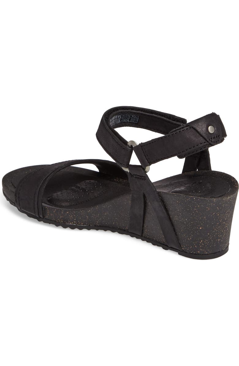 Teva Ysidro Stitch Wedge Sandal, Alternate, color,