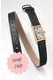  Black Strap - Gold Buckle