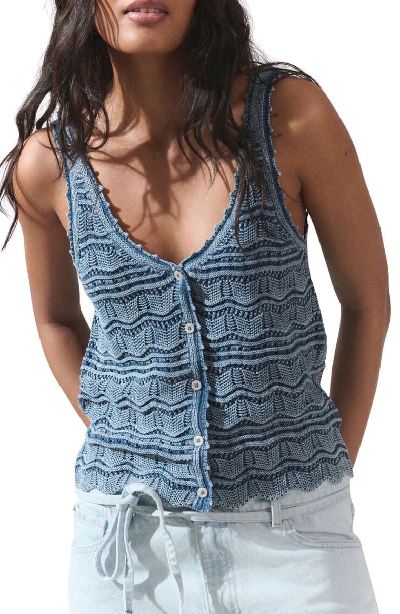 NEXT Crochet Sweater Tank, Main, color,