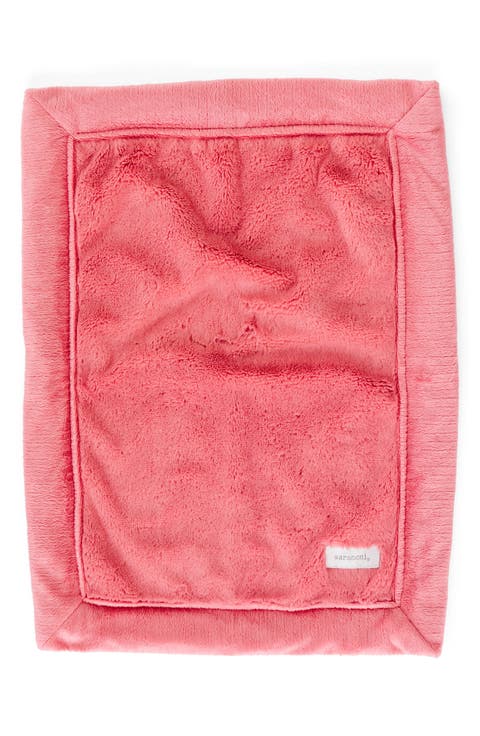 Lush Mini Faux Fur Receiving Blanket (Baby)