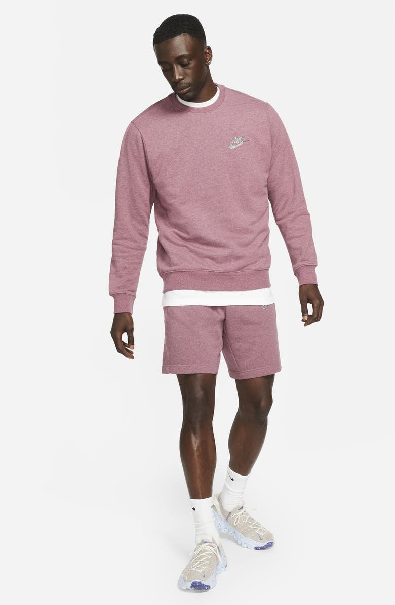 Nike Sportswear Sport Essentials+ Crewneck Sweatshirt, Alternate, color, Light Mulberry/ Multi-Color