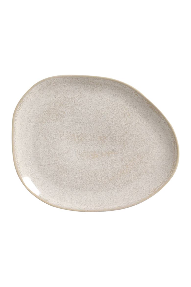 Oval Dinner Plate Set of 6, Main, color, Latte