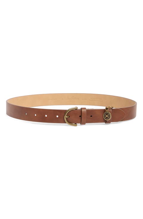 Croc Embossed Faux Leather Belt