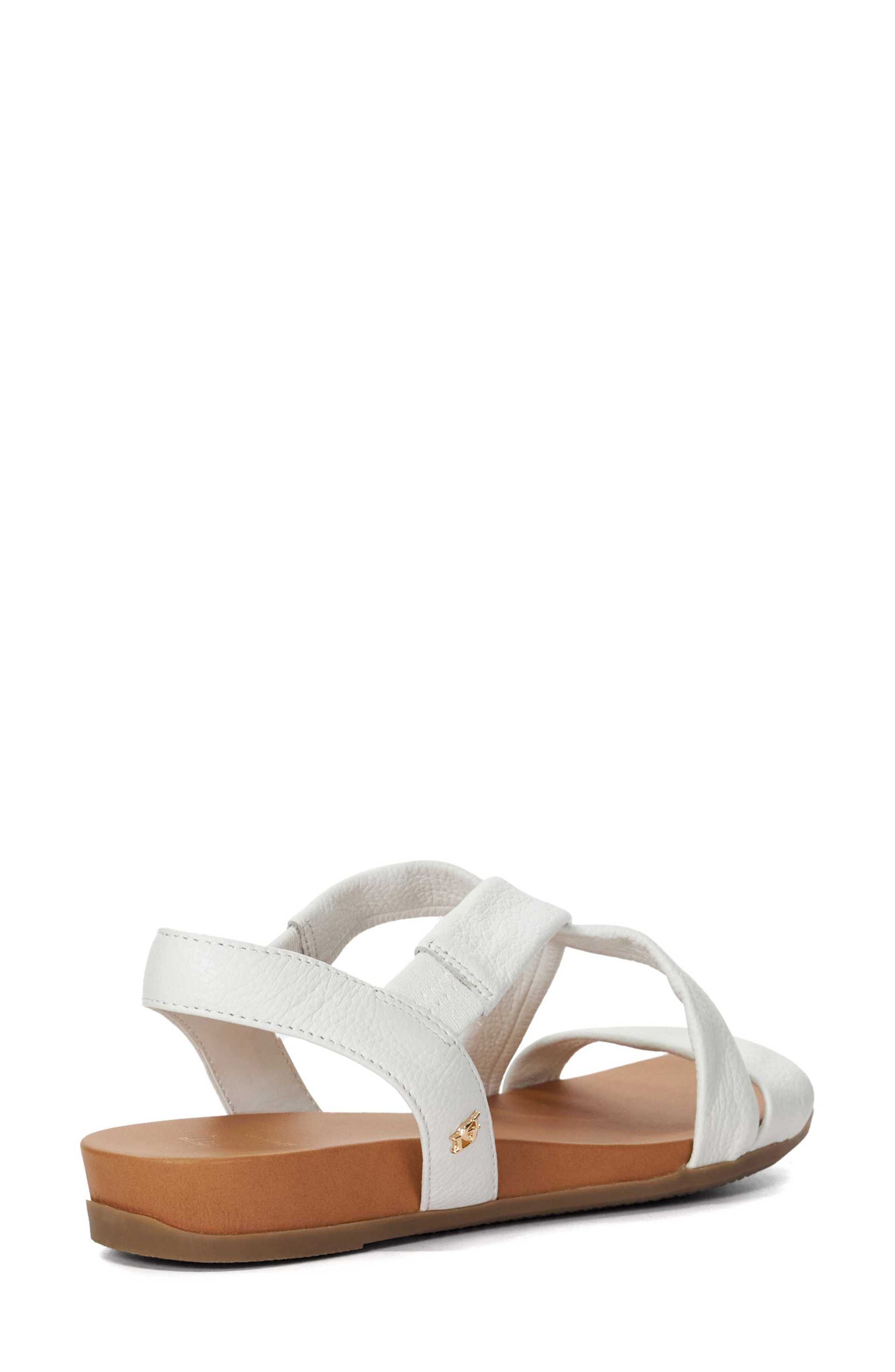 Dune London Landies Sandal, Alternate, color, White