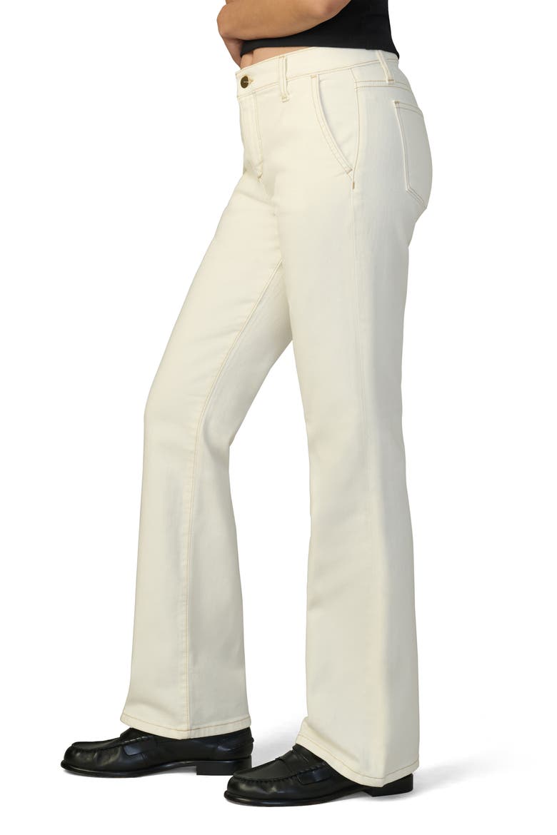 The Provocateur Bootcut Jeans, Alternate, color, MILK