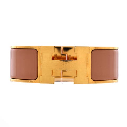 Clic H Bracelet Enamel Wide