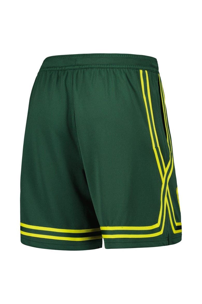 Women's Nike Hunter Green WNBA Logowoman Team 13 Crossover Performance Shorts, Alternate, color, Hunter Green