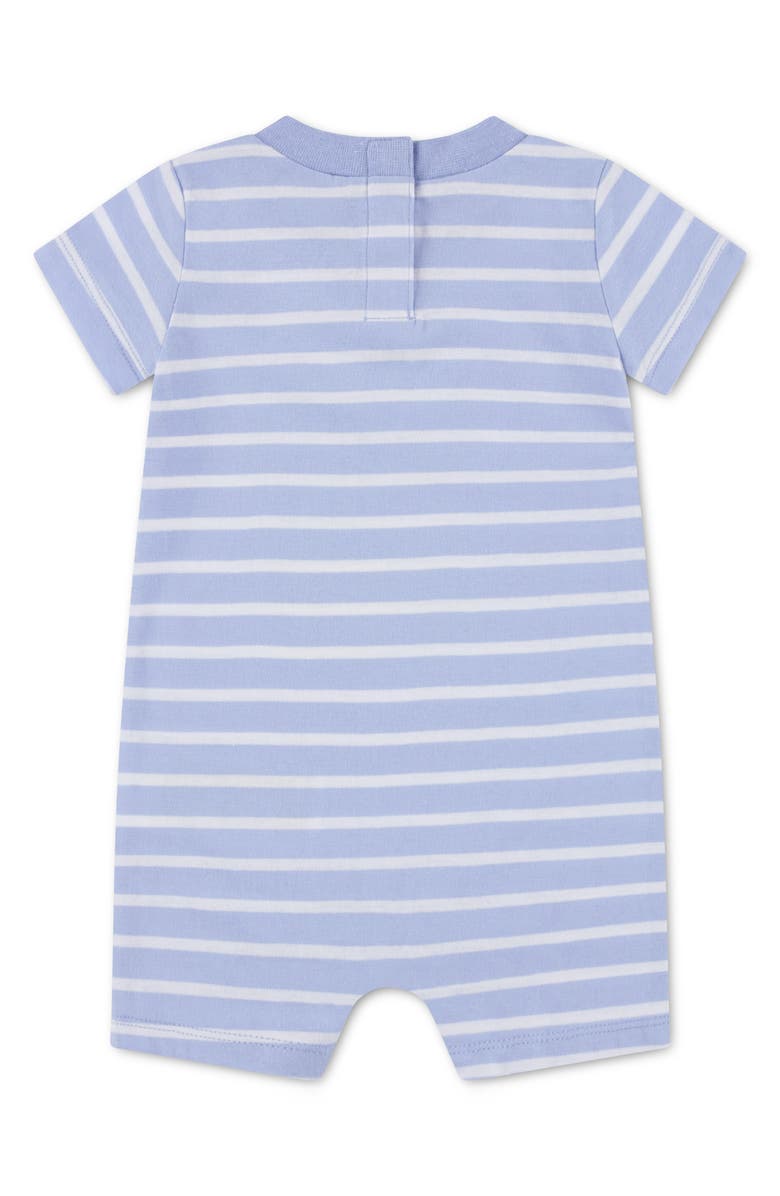 Nike Swoosh Romper, Alternate, color, Cobalt Bliss