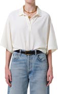 Citizens of Humanity Lowen Oversize Cotton Polo