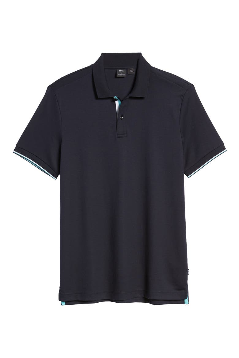 Parlay 78 Solid Polo, Alternate, color, NAVY