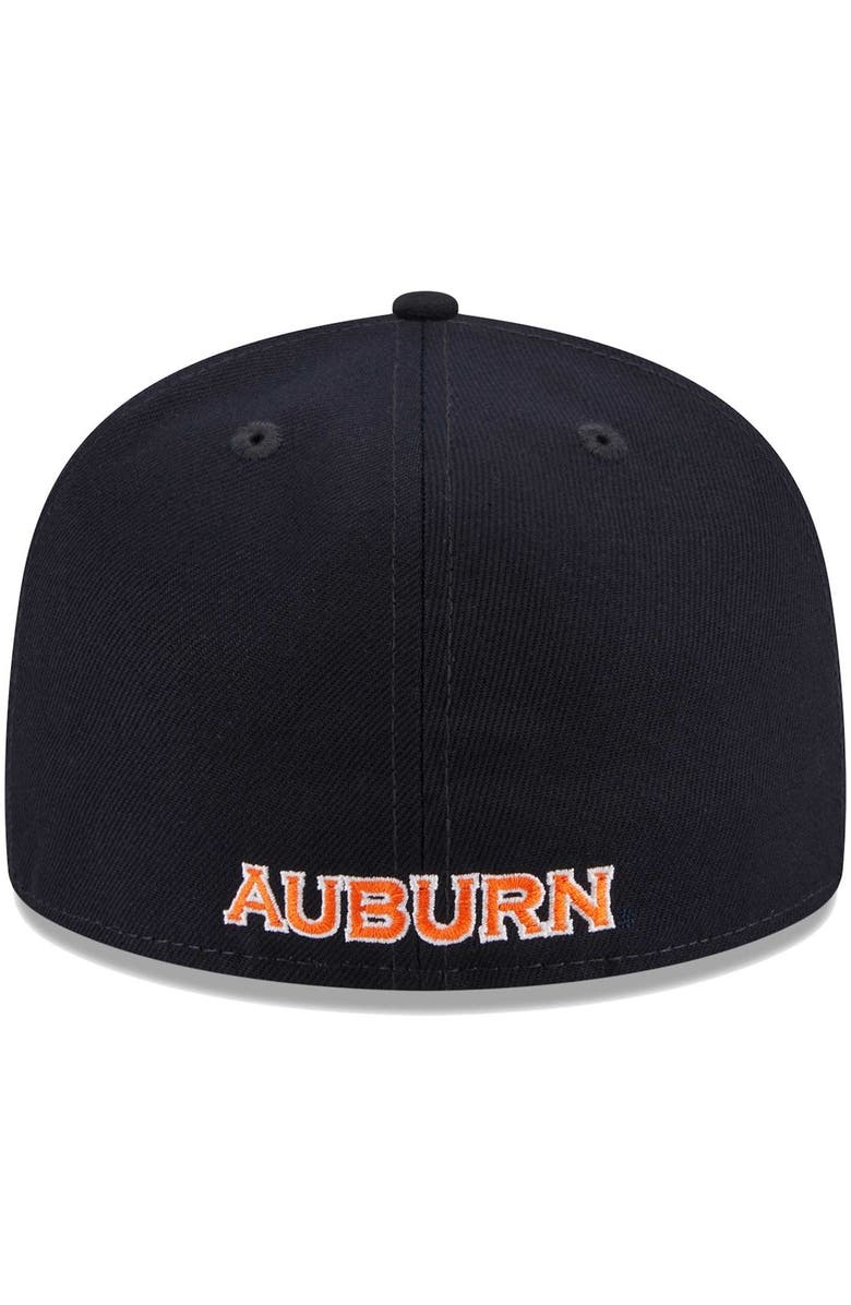New Era Men's New Era Navy Auburn Tigers Evergreen 59FIFTY Fitted Hat, Alternate, color, Navy