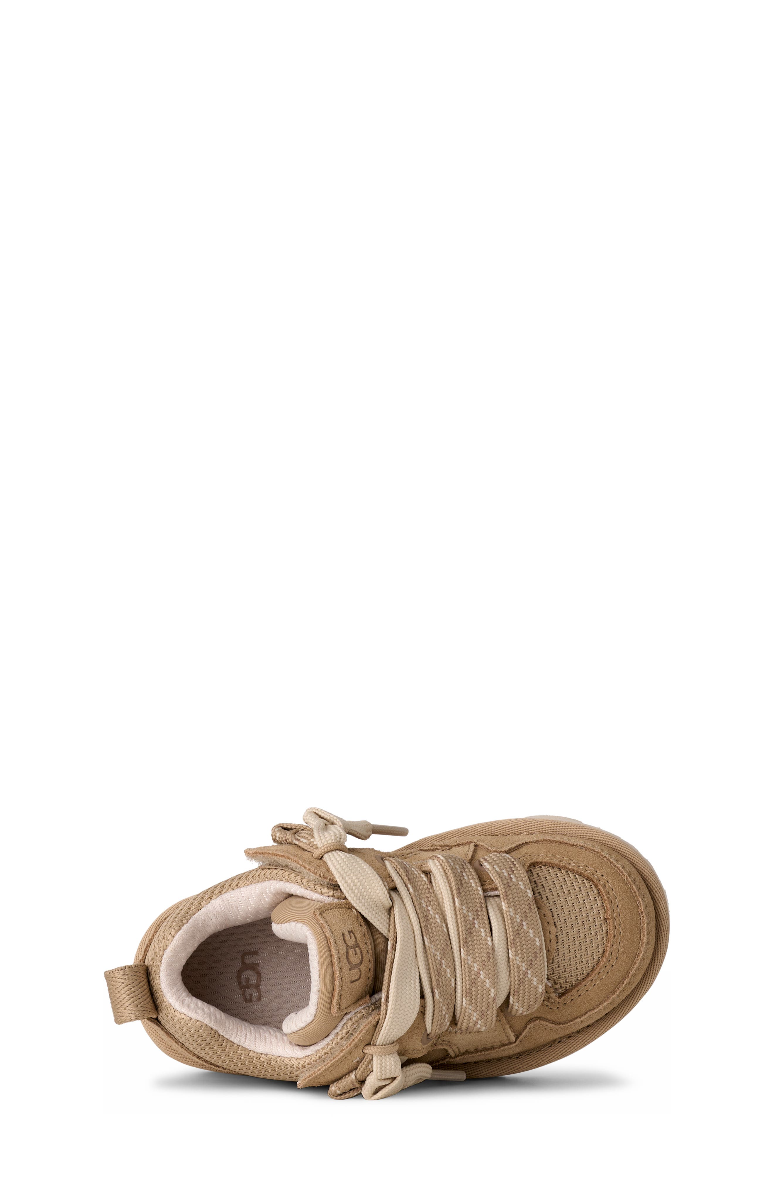 UGG<sup>®</sup> Kids' Lo Lowmel Sneaker, Alternate, color, Mustard Seed