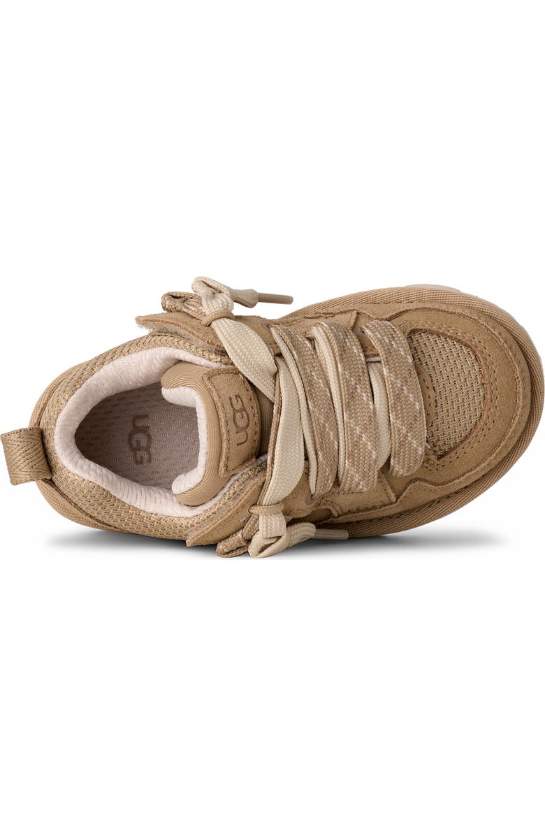 UGG<sup>®</sup> Kids' Lo Lowmel Sneaker, Alternate, color, Mustard Seed