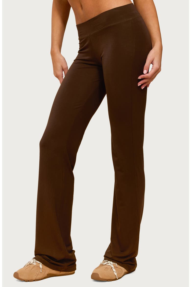 Callan Flare Pants, Alternate, color, BROWN