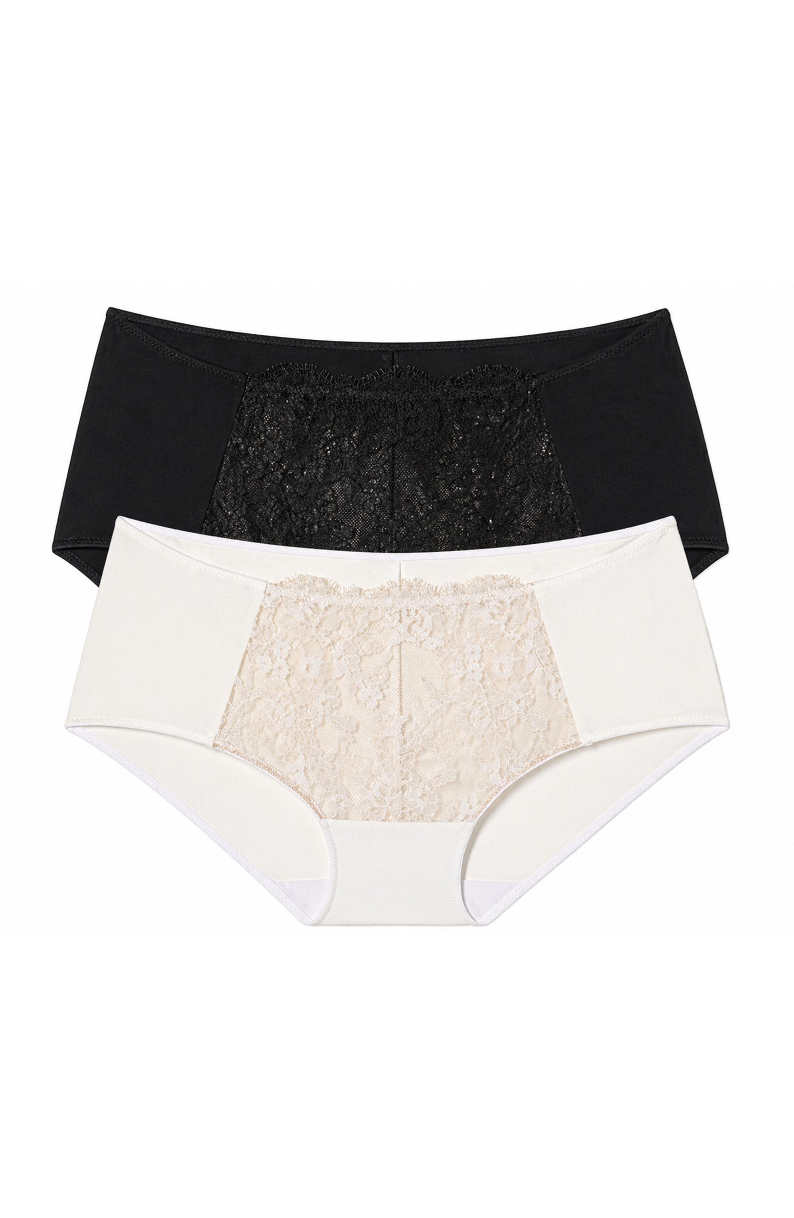 selected Black Nylon/White Nylon