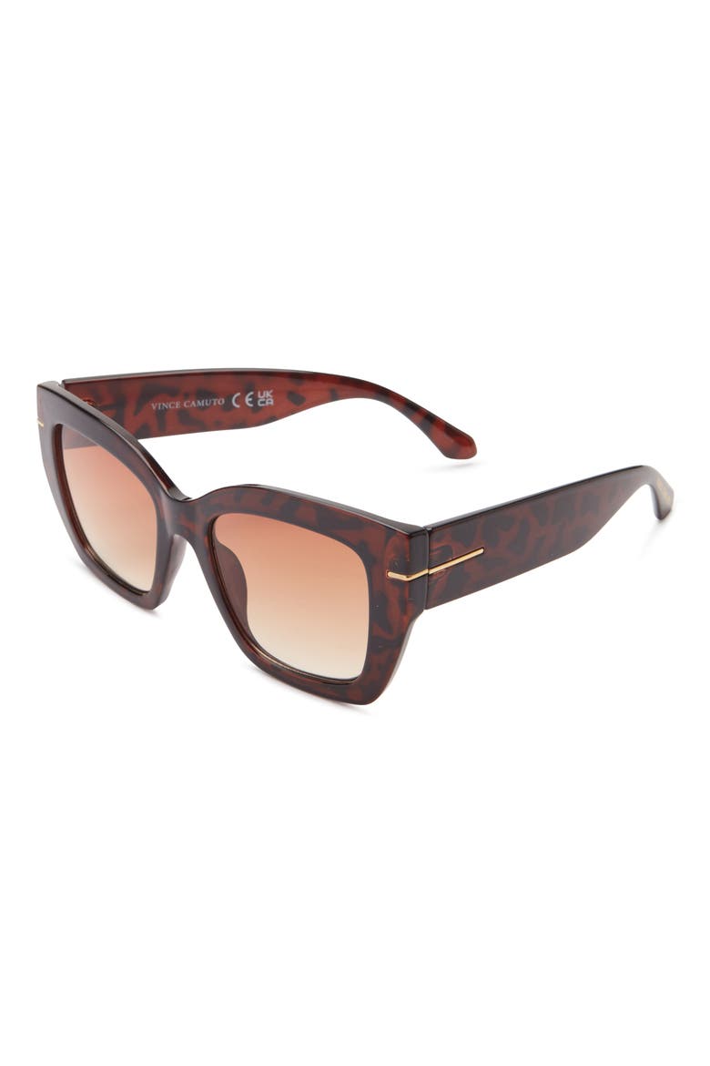Glam Cat Eye Sunglasses, Alternate, color, TORTOISE