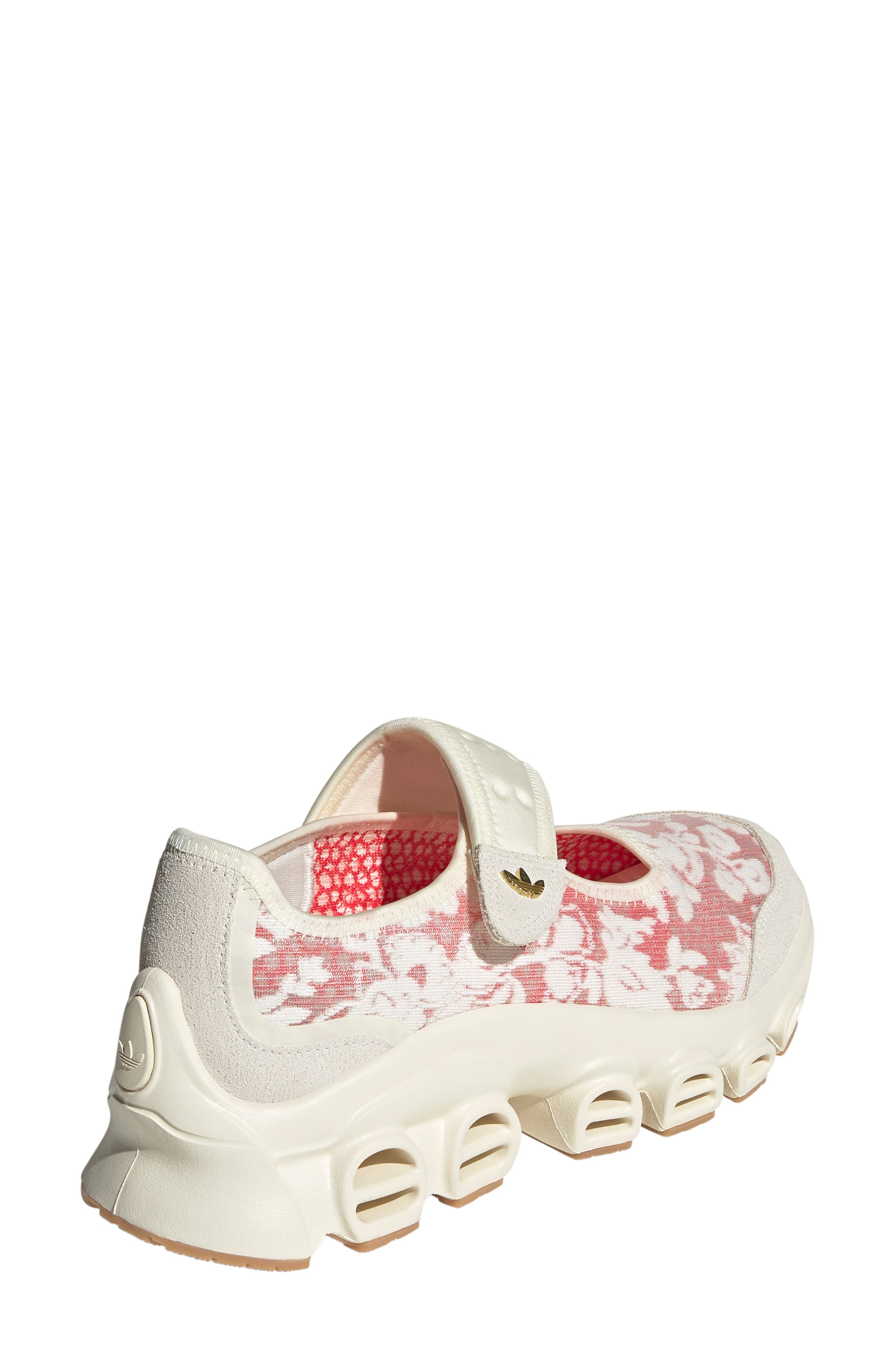 adidas x Liberty London Adifom Megajane Sneaker, Alternate, color, White/ Cream White/Scarlet