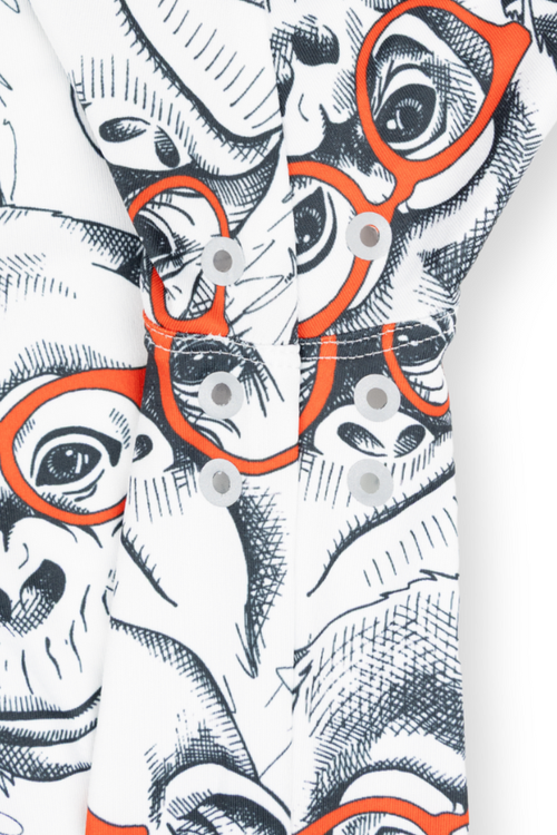 Baja Llama Dr. Yessir Monkey In White