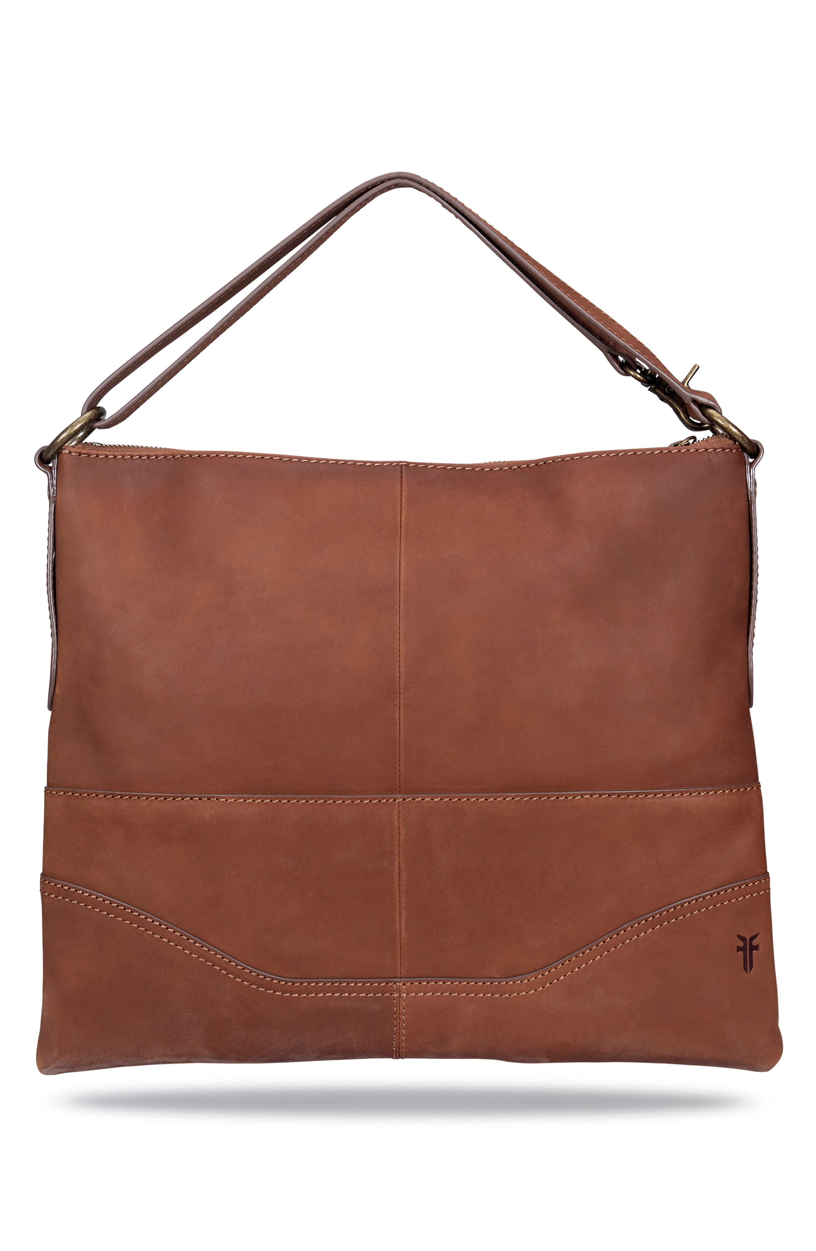Frye Veronica Boho Bag, Alternate, color, Cognac