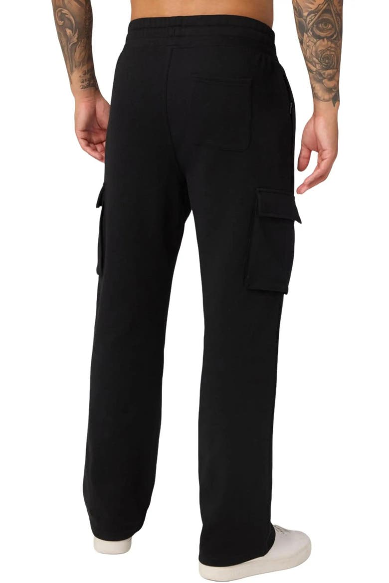 The Go-To Straight Leg Cargo Pant, Alternate, color, Black