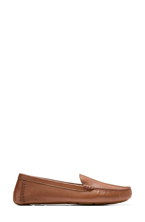 Cole Haan Evalina Driver In British Tan Leather