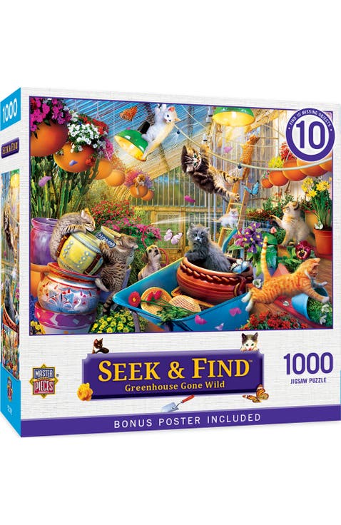 Greenhouse Gone Wild 1000 Piece Puzzle