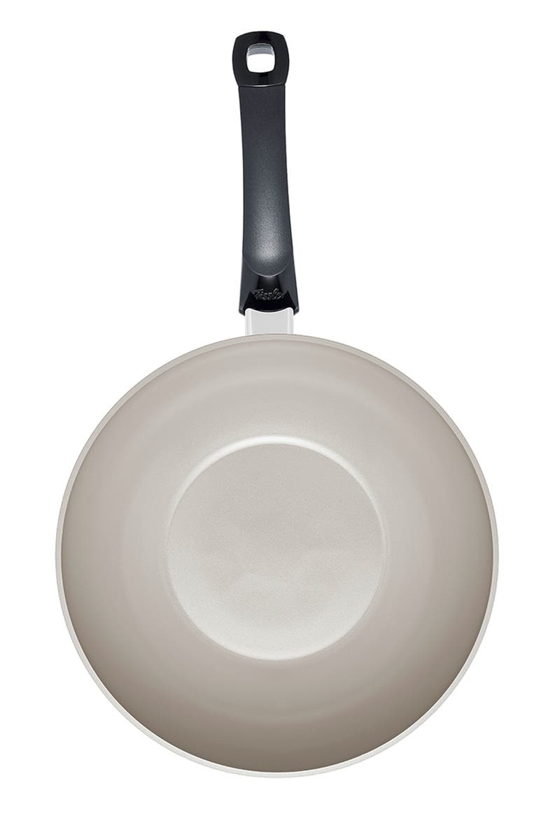 Fissler Ceratal Comfort Ceramic Non-Stick Wok, Alternate, color, Warm Grey