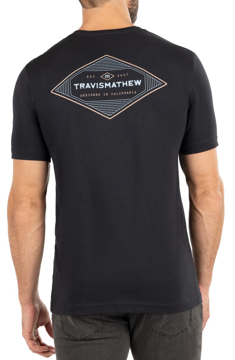 TravisMathew Dropped Call Cotton Graphic Tee, Alternate, color,