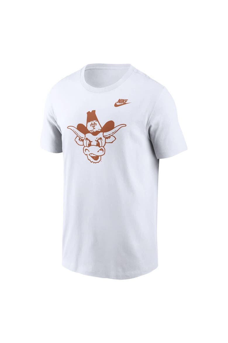 Men's Nike White Texas Longhorns Legacy Alternate Logo T-Shirt, Alternate, color, White