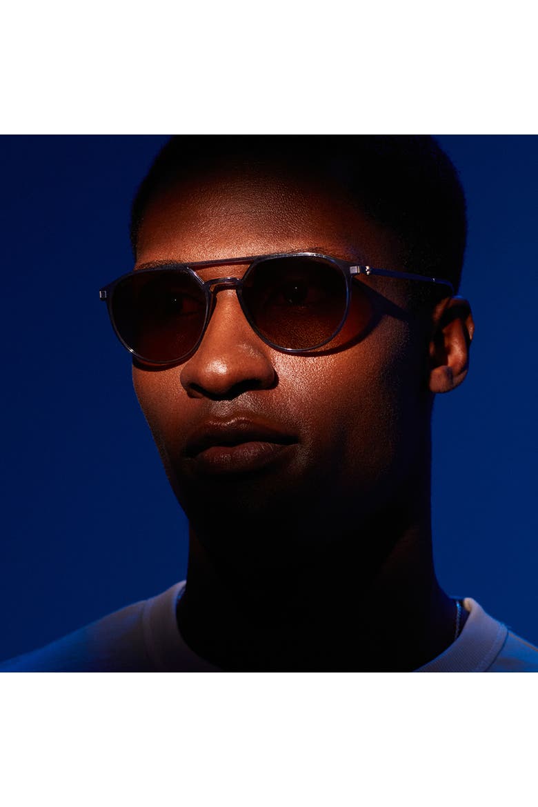 702 Sunglasses, Alternate, color, Greyish Blue