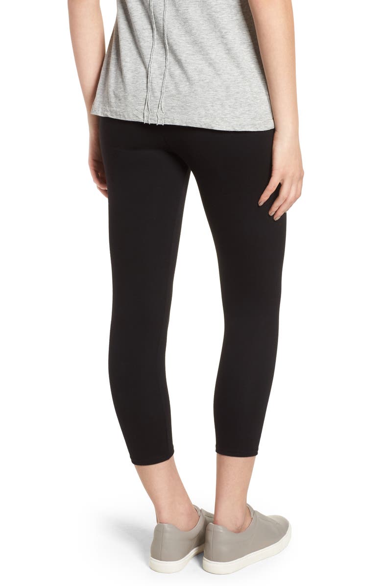 Nordstrom High Waist Crop Leggings, Alternate, color, 