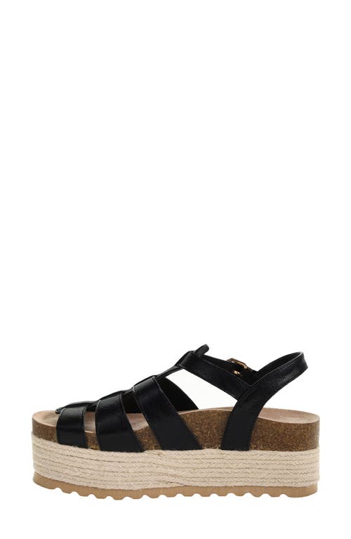 Dirty Laundry Paramoore Platform Sandal In Black
