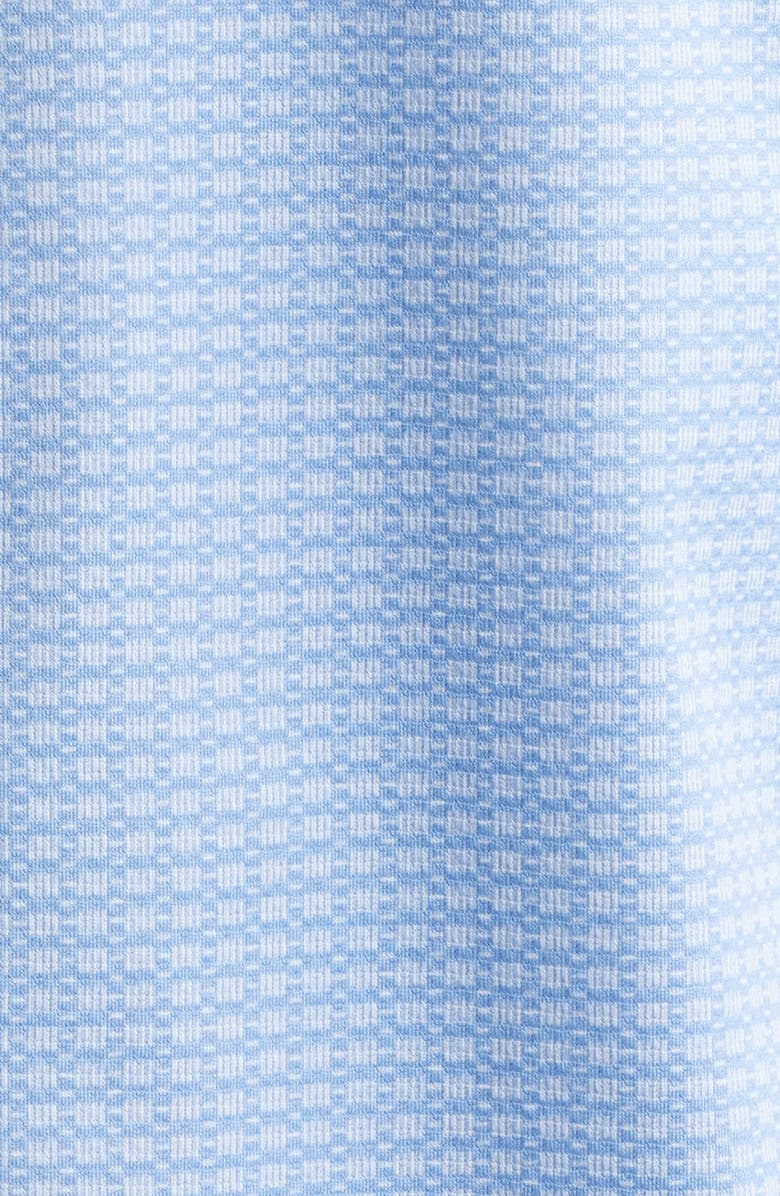 Mizzen+Main Halyard Trim Fit Dot Print Short Sleeve Performance Button-Up Shirt, Alternate, color, 