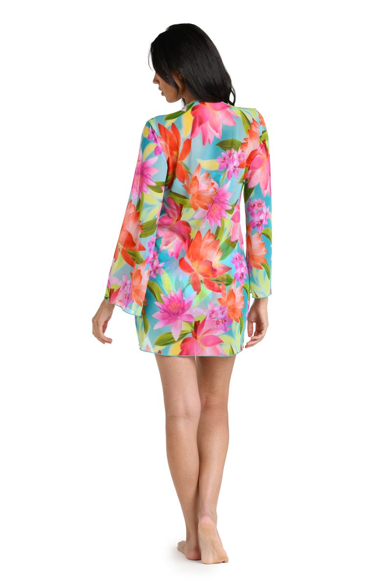La Blanca Sunset Botanica Mini Cover-Up, Alternate, color,