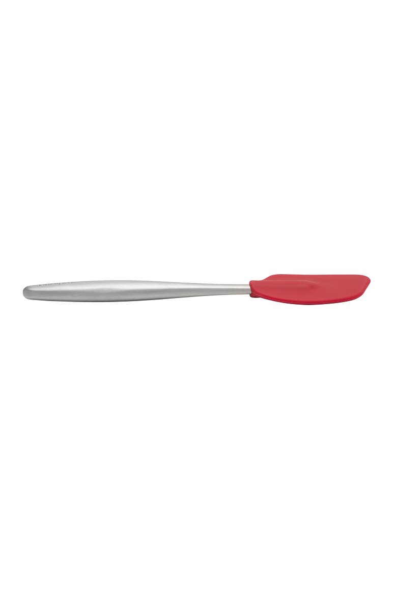8-Inch Silicone Piccolo Spatula, Alternate, color, Red