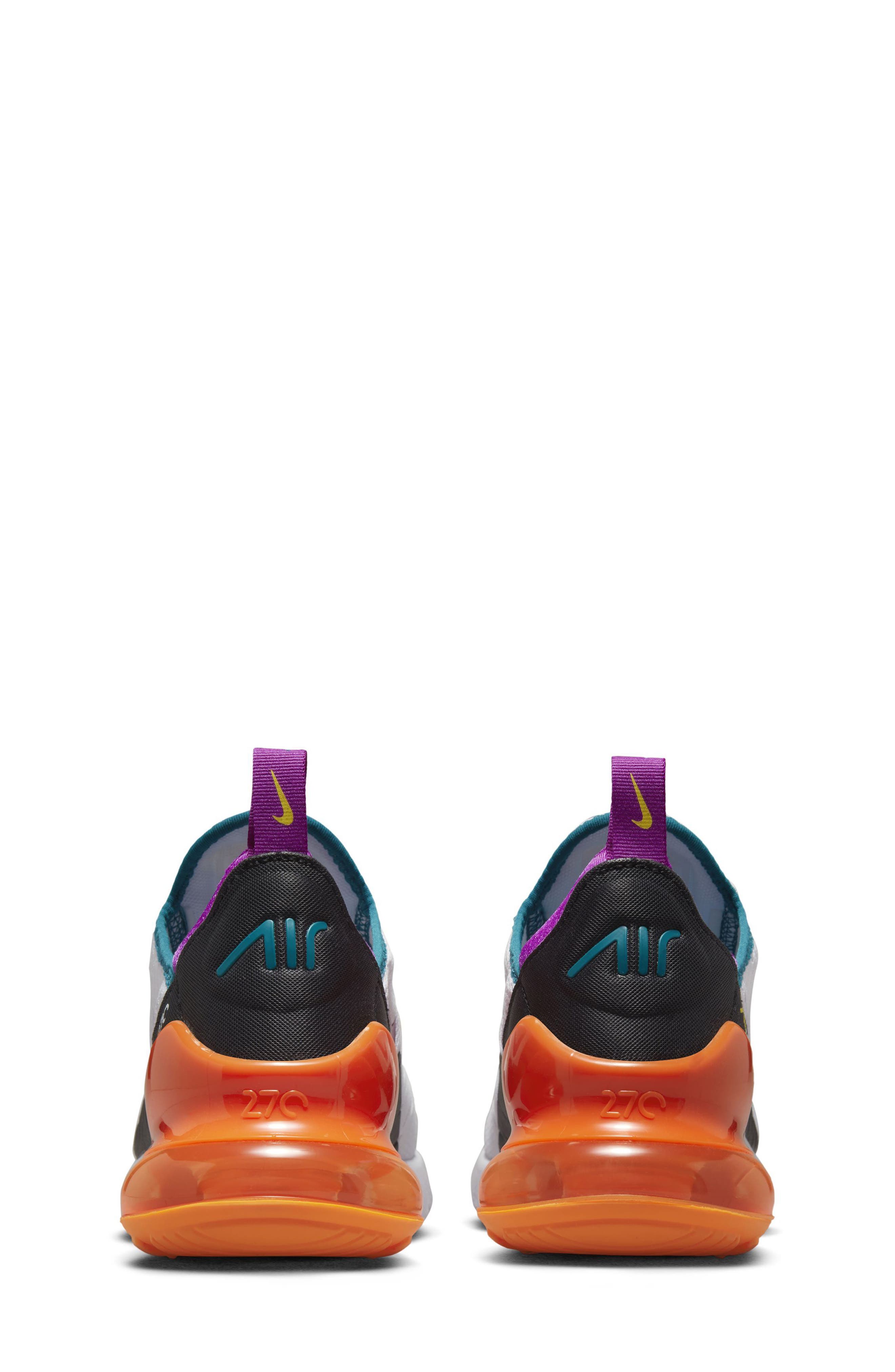 Nike Kids' Air Max 270 Sneaker, Alternate, color, 