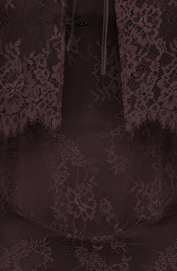 Larra Lace Tie Neck Long Sleeve Midi Dress & Bolero Jacket