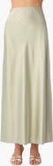 CAMI NYC Aviva Stretch Silk Maxi Skirt