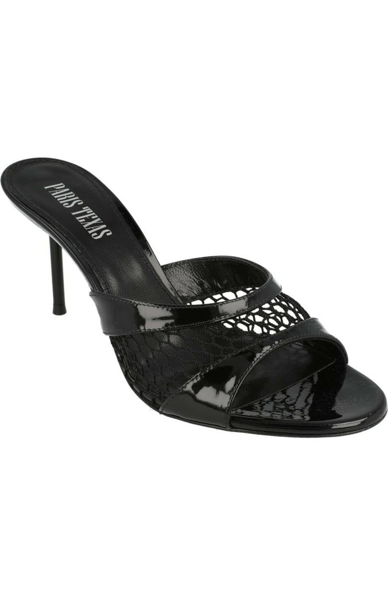 Paris Texas Lidia Slide Sandal, Main, color, Black