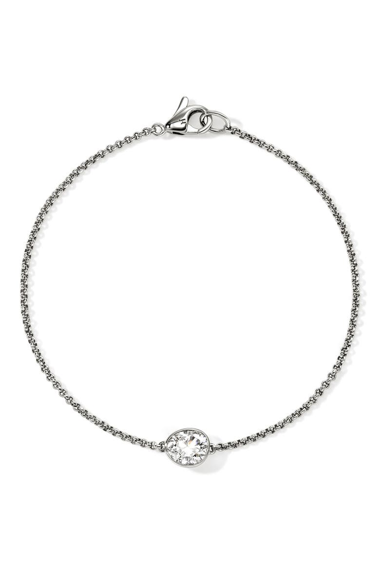 JH Lovestruck™ Bracelet, Sterling Silver, Lab-Grown Diamond, .75TCW, Main, color, SILVER