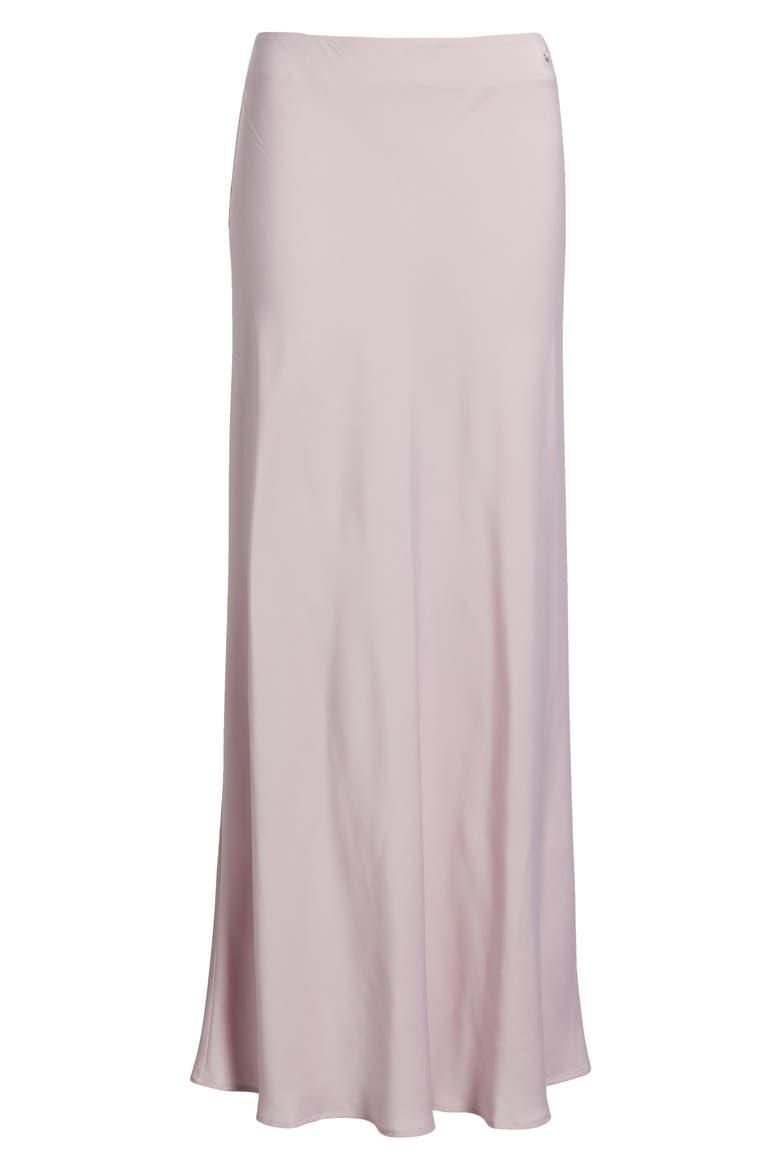 Visos Satin Maxi Skirt, Alternate, color, OPEN PRPLE