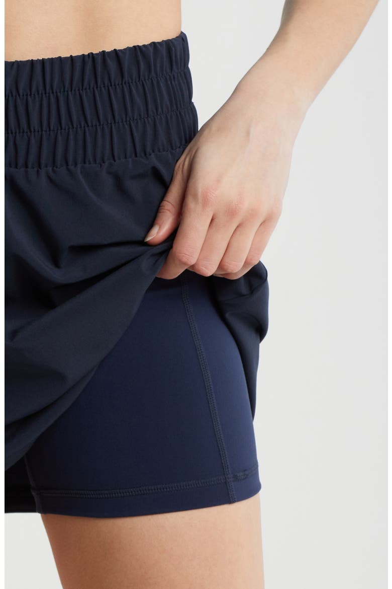 Interval High Waist Skirt, Alternate, color, NAVY SAPPHIRE