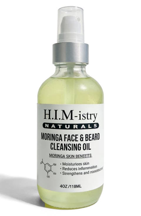 Moringa Face 
Beard Cleansing Oil
